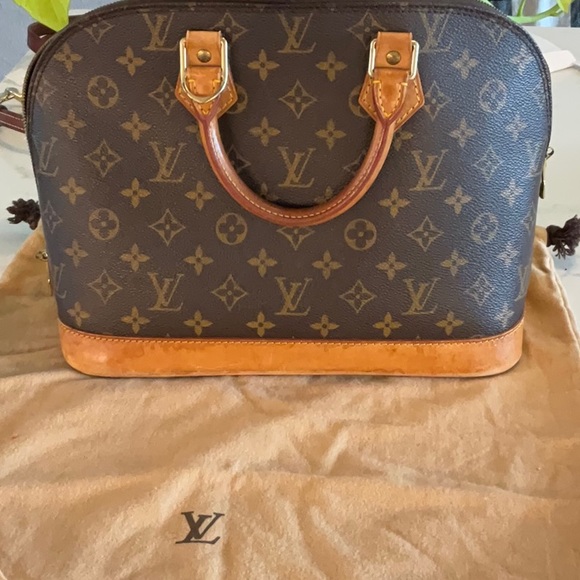 Genuine vintage LUIS VUITTON ALMA bag! Date code LV1927 picture - Picture 8 of 9